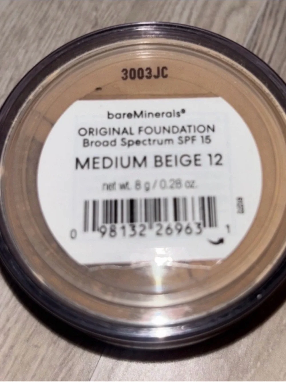 ORIGINAL LOOSE POWDER FOUNDATION SPF 15  Medium Beige 12